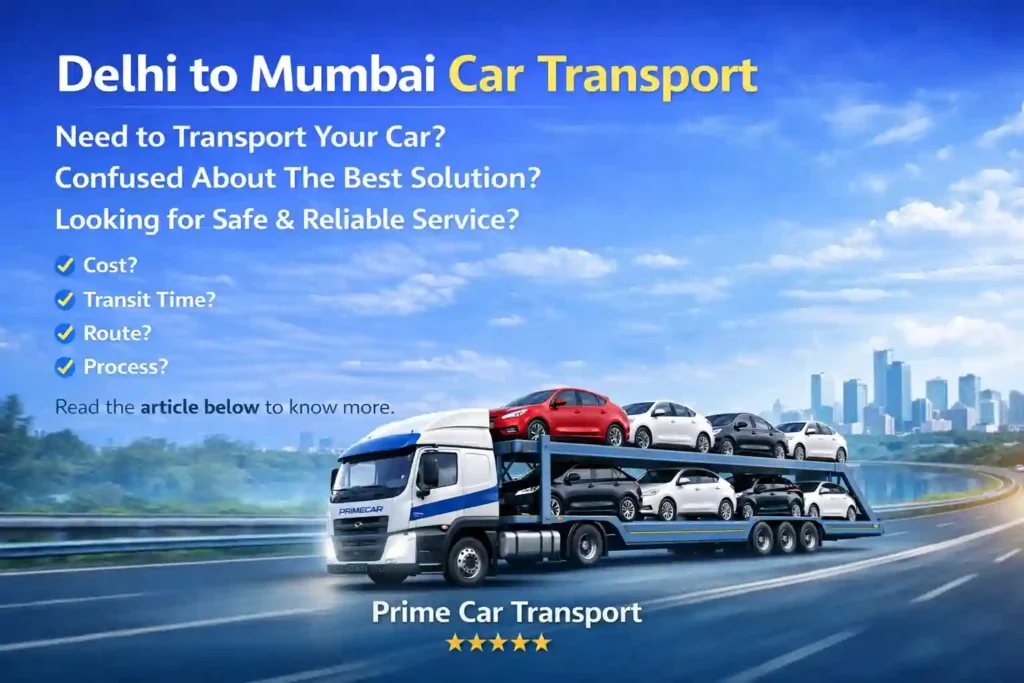 car transport delhi to mumbai